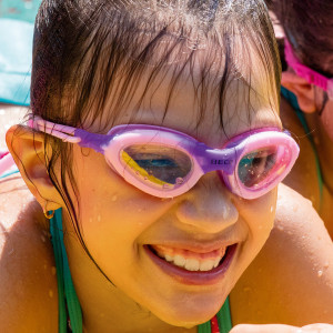 BIARRITZ Goggles 8+ kids Pink Lila