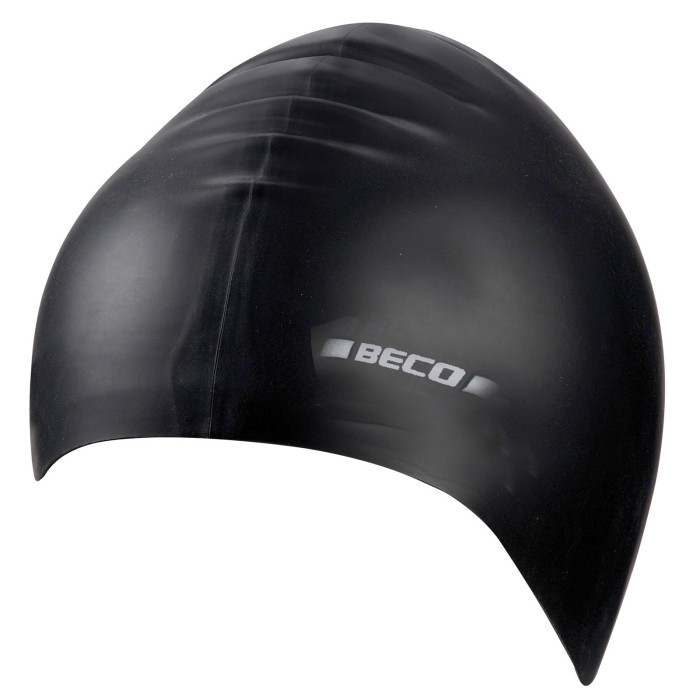 Latex Swim Cap for Girls and Kids black soft and colorfu