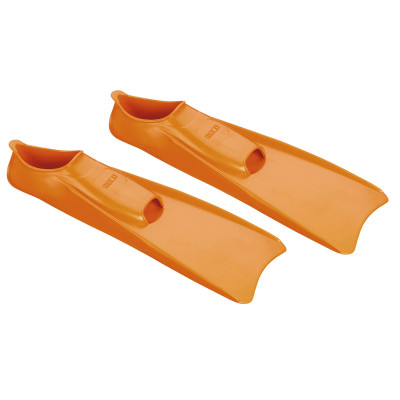 Rubber Training Swim Fins – Orange