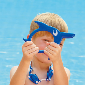 Dive Ring RAY Blue Stingray Shaped Ring