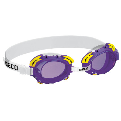 Swim Goggles PALMA Purple Colorful Swim Goggles for Kids