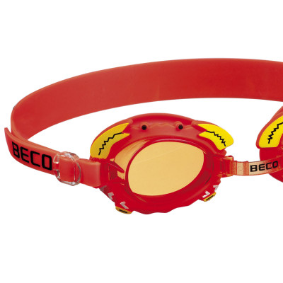 Swim Goggles PALMA Red Colorful Swim Goggles for Kids 2